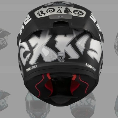 AXXIS FENIX ANGRY FACE Cinza