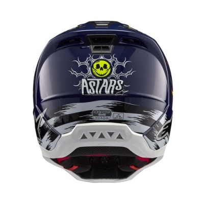 Capacete Alpinestars S-M5 Rash Amarelo