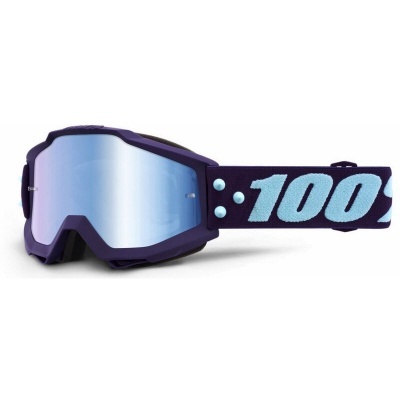 Oculos 100% Accuri Azul lente espelhada