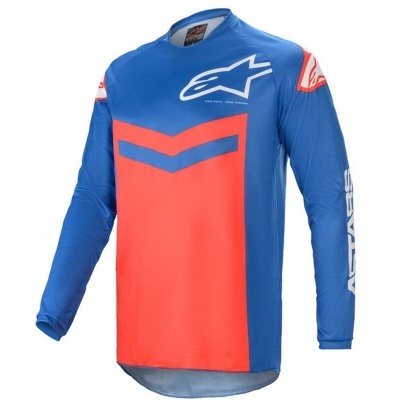 Camisola Alpinestars Fluid Speed Azul/Vermelho