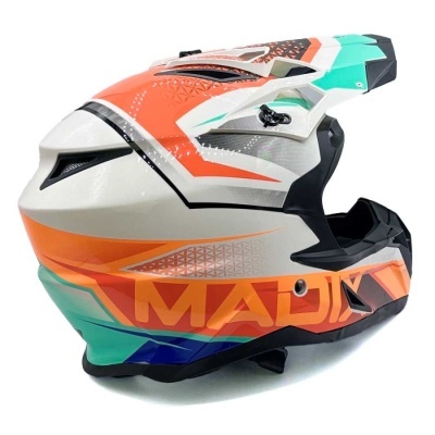 Capacete Madix mx25 Laranja
