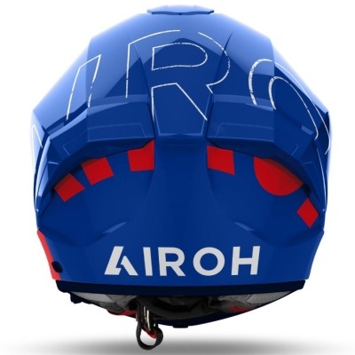 Capacete AIROH MATRYX  SCOPE Azul/Vermelho