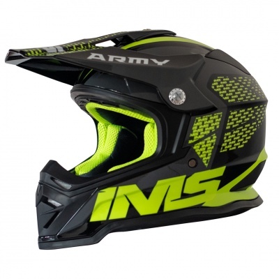 CAPACETE IMS ARMY 22 Preto Neon