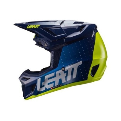 Capacete Leatt 8.5 V24 Com Oculos Azul