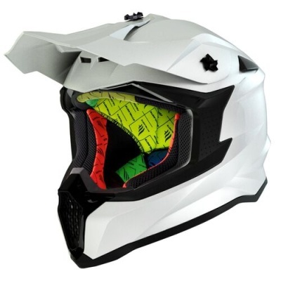 Capacete MT Falcon Solid Branco