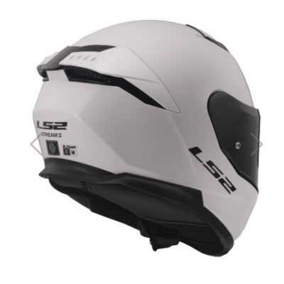 Capacete LS2 Dream II branco com visor escuro