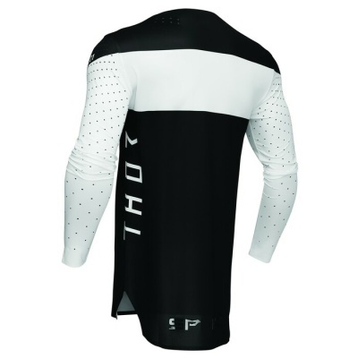 Camisola Thor Sport Strike Preto Branco