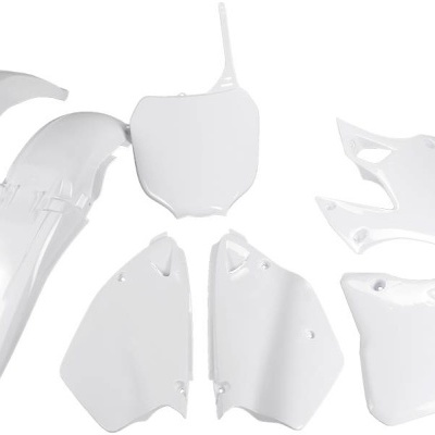 Kit de Plásticos Yamaha YZ 125 / 250 2000-2001  5pcs Branco RACEPRO