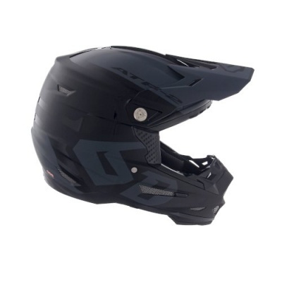 CAPACETE 6D ATR-2 Helo Preto Cinza