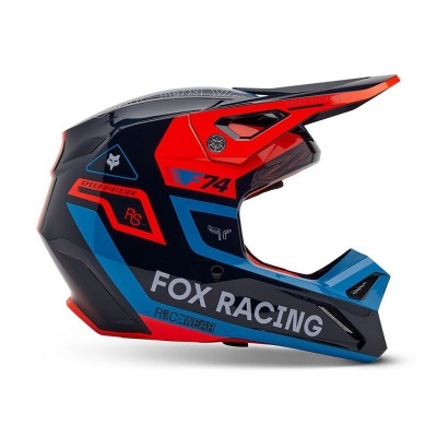 Capacete Fox V1 Race Spec Navy