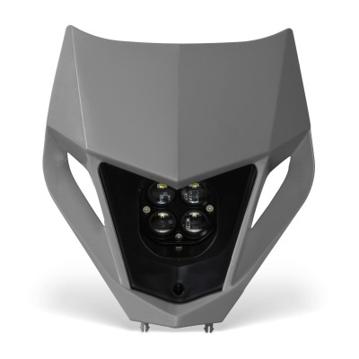 Farol dianteiro RockLED Cinzento