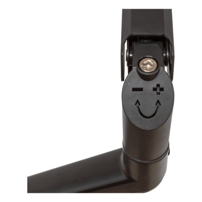 Suporte para monitor 13"-32" - Giratório, Mola a Gás - Gerenciamento de Cabos - Peso Máximo 10kg - VESA 100x100mm