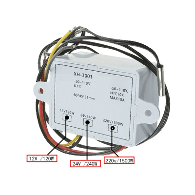Termostato Digital 230V C/ Sonda XH-W3002 Termostato Digital 230V C/ Sonda XH-W3002