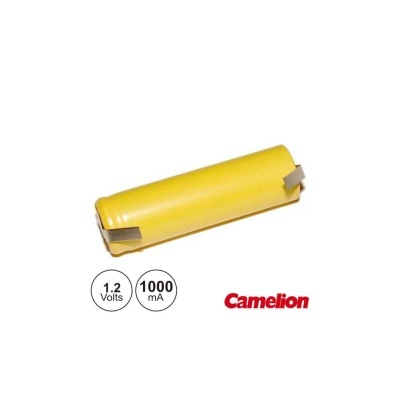 Bateria Ni-Cd AA 1.2V 1000ma com Patilhas CAMELION