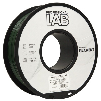 Filamento para impressora 3D olive green da PROFESSIONAL LAB