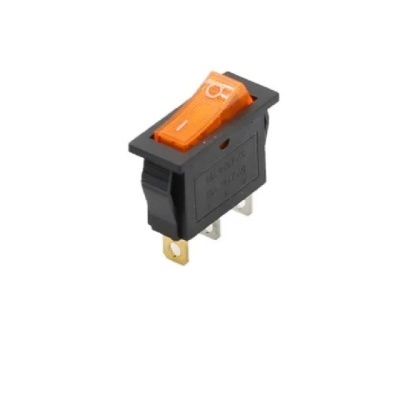Interruptor Basculante 15a-250v Spst On-Off Laranja