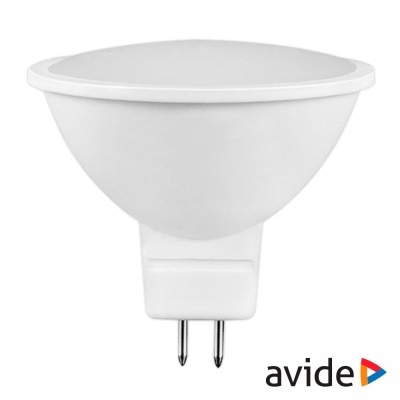 Lâmpada LED GU5.3 MR16 Spot 6W 510lm 12V 4000K AVIDE