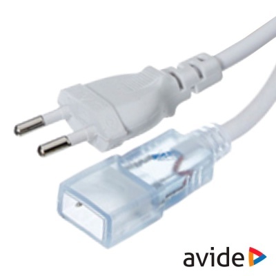 Cabo Alimentação P/ Fita LEDS 3528 220V IP65 AVIDE