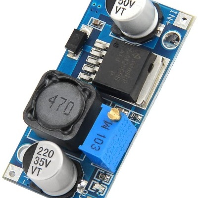 Redutor LM2596 DC para DC  3,2-40 V para 1,25-35 V ajustável fonte de alimentação