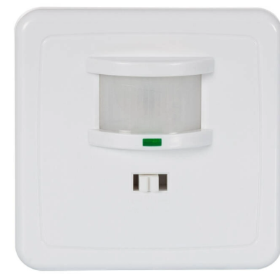 Detetor de Movimentos Pir Encastrar Branco