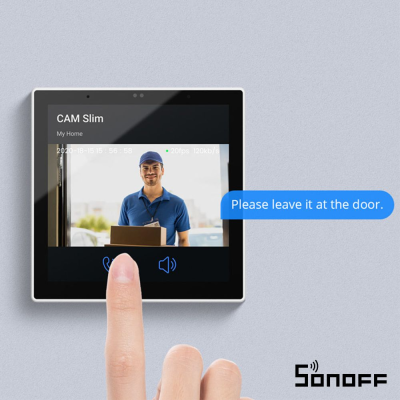 Ecrã Inteligente Hmi Wifi Tátil Zigbee Sonoff Nspanelpro