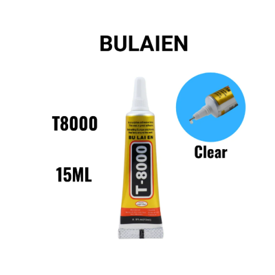 Cola T-8000 15ml cor transparente