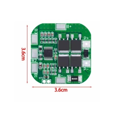 BMS 4S Li-ion bateria de lítio 18650 14.8v