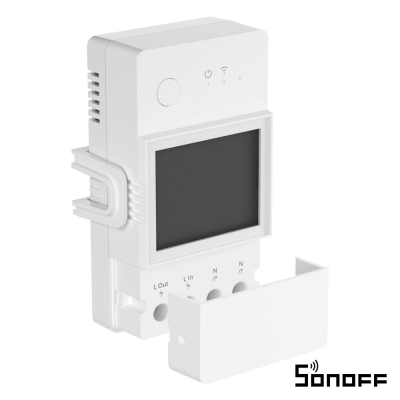 Interruptor Inteligente Wifi C/ Medição Energia 20A Sonoff