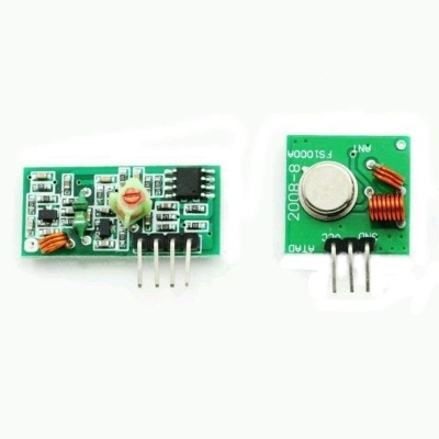 Transmissor de RF 433 Mhz e  receptor para Arduino