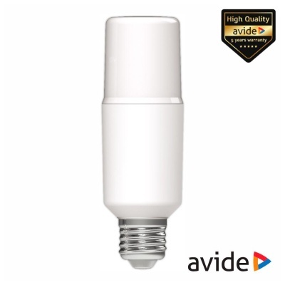 Lâmpada LED branca da marca avide com selo de alta qualidade e garantia de 5 anos
