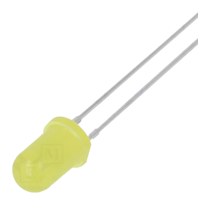 LED amarelo de 3 mm pisca (intermitente)