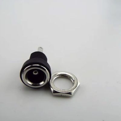 Ficha Alimentação DC fêmea 5,5x2,1mm para painel