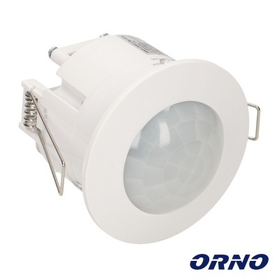 Detetor De Movimentos Pir P/ Encastrar Branco Orno (sensores de movimento)