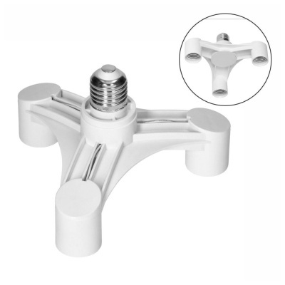 Casquilho Adaptador De E27 P/ 3x E27 VIRONE