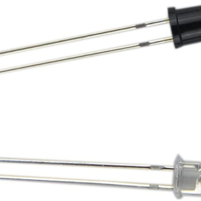 Diodos emissores infravermelhos de diodo LED, transmissor e recetor IR para Arduino (par de diodos)