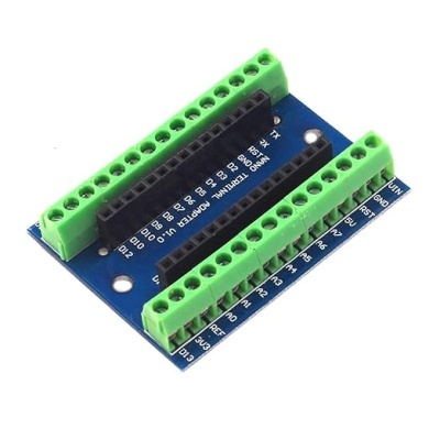 Placa de expansão do adaptador de terminal IO Shield para placa Arduino Nano V3.0