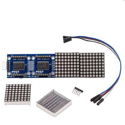 MAX7219 8x32 4 en 1 Dot LED Matrix Display Modulo de Ecra Compativel com Arduino
