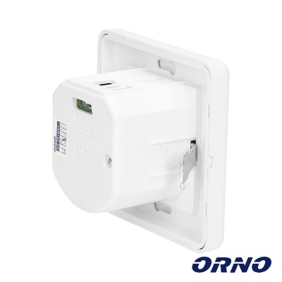 Detetor De Movimentos Pir P/ Encastrar Branco Orno