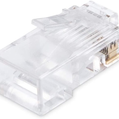 Conector Cat6 RJ45 não passante