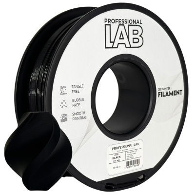 Filamento PETG Preto - Diametro 1,75mm - Bobina 1kg Preto Professional Lab