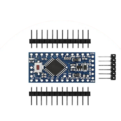 Compatível Arduino Pro Mini com 5 V ATmega328 e 16 MHz Compatível Arduino Pro Mini com 5 V ATmega328 e 16 MHz
