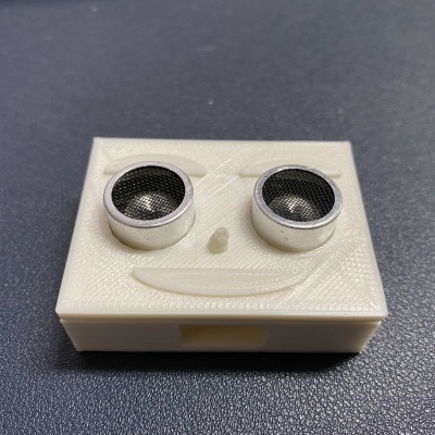 Caixa para sensor ultrassónico Arduino em 3D