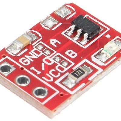 Botão táctil capacitivo Interruptor de bloqueio automático para Arduino