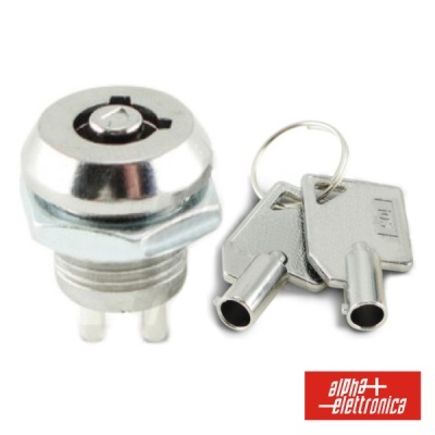 Comutador Soldar C/ Chave De 1 Circuito On/-/Off Redondo