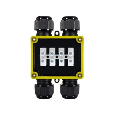 Caixa Impermeável 128x80x40 mm 4 Cones IP68