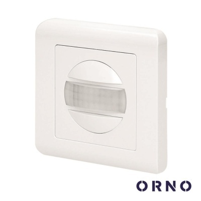 Detetor De Movimento Pir P/ Encastrar Branco ORNO