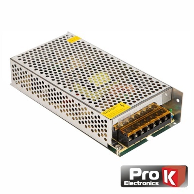 Fonte De Alimentação Industrial 12V 120W 10A Prok