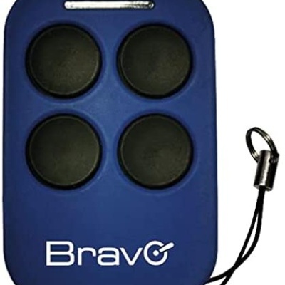 Comando de garagem 433 MHz, código fixo e rooling code