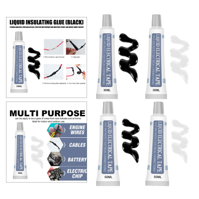 Isolante selante liquido elétrico impermeabilização 30ml cor preta