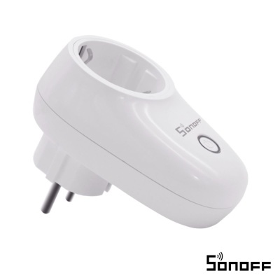 Tomada Elétrica C/ 1 Saída WiFi SONOFF